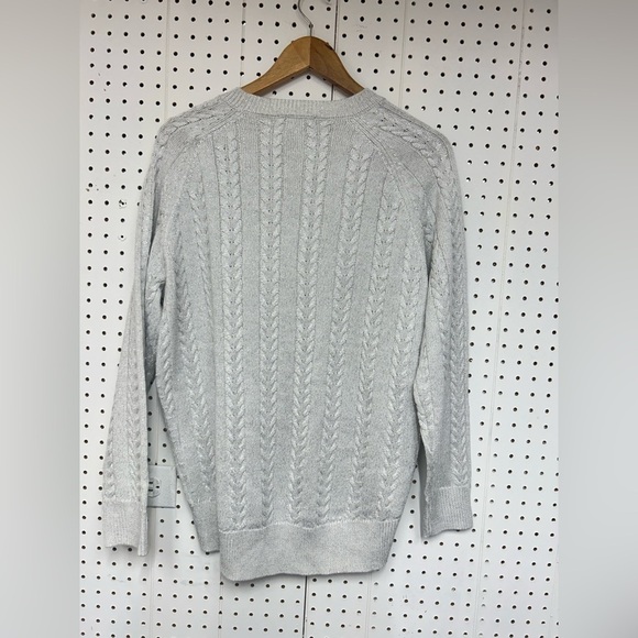 Athleta Crossroads Crew Metallic Sweater - Picture 2 of 3